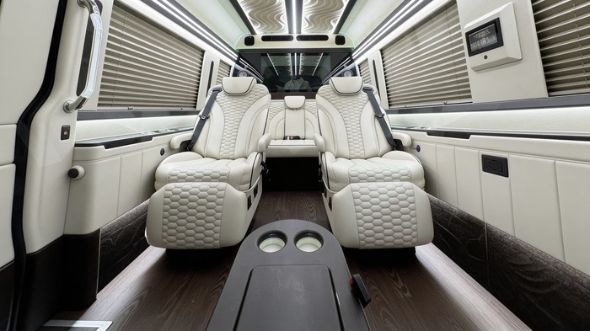 8 passenger sprinter van interior fullerton