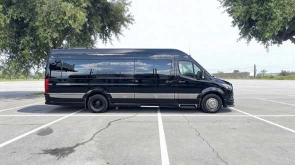 fullerton private event sprinter van rental