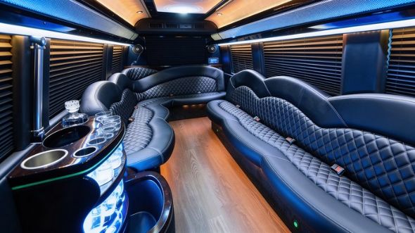 fullerton sprinter limousine interior