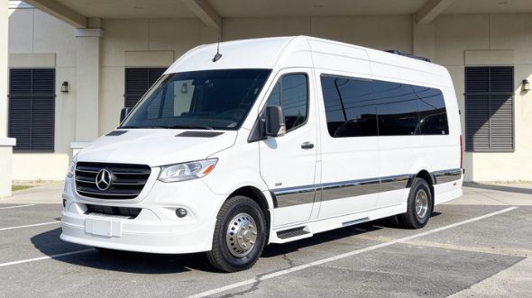 fullerton wedding sprinter van rental