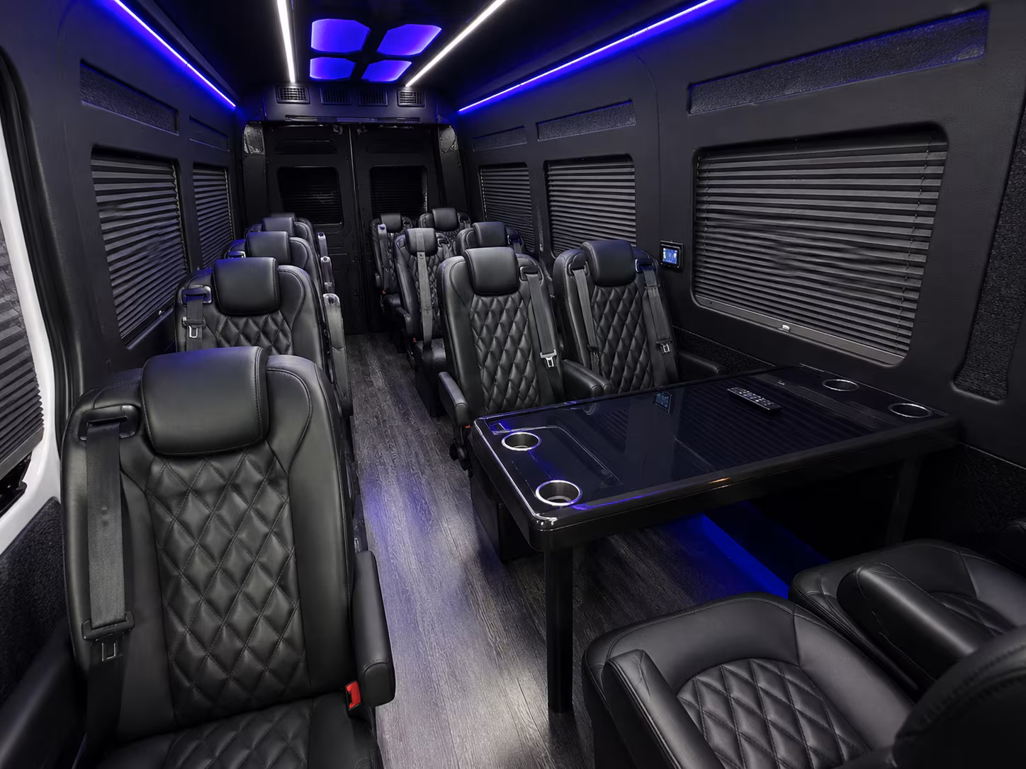 20 passenger sprinter van interior