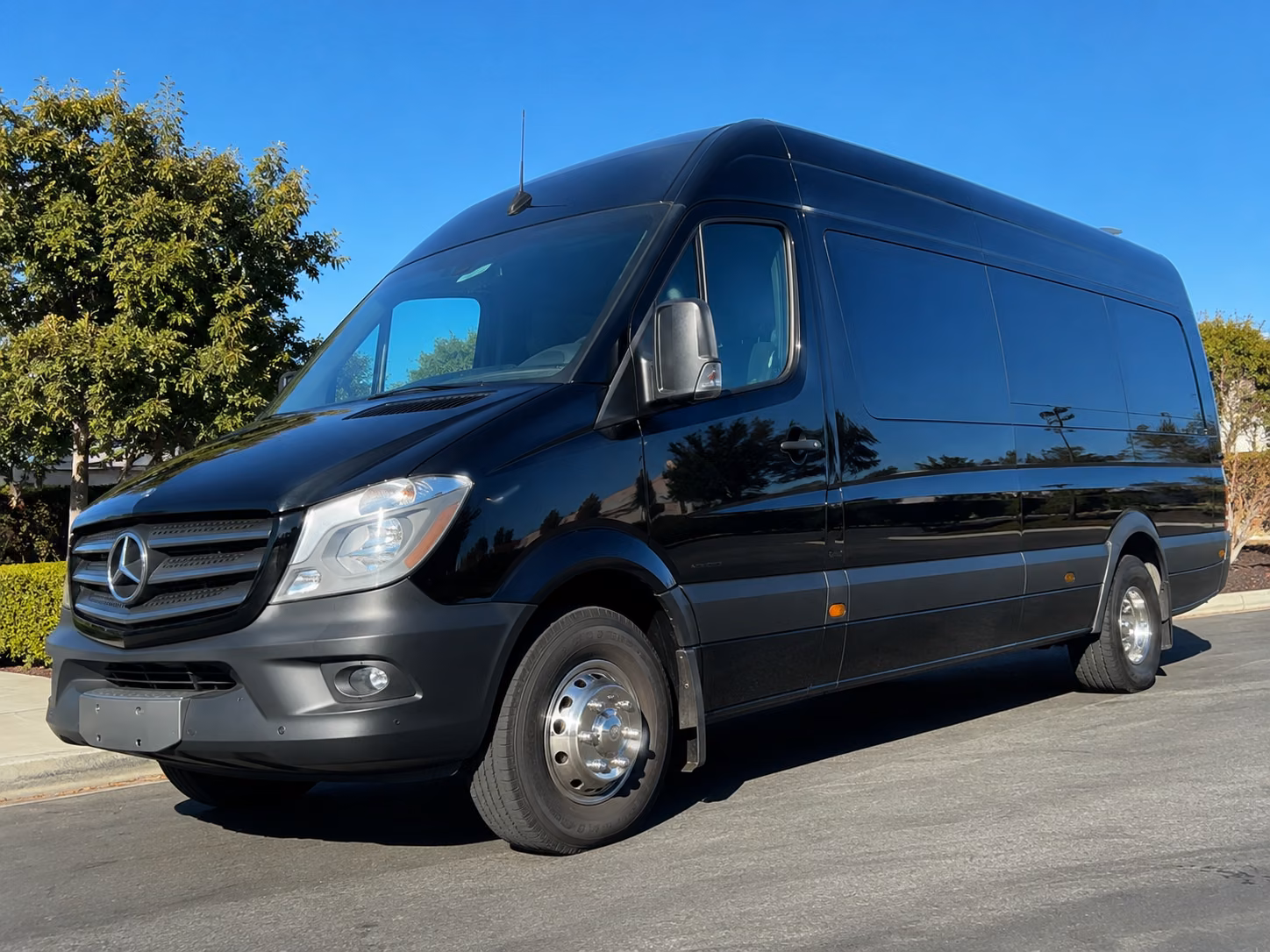 prom night dinner stops and multi venue sprinter van transportation in fullerton