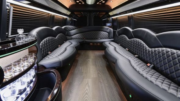 sprinter limousine inside fullerton